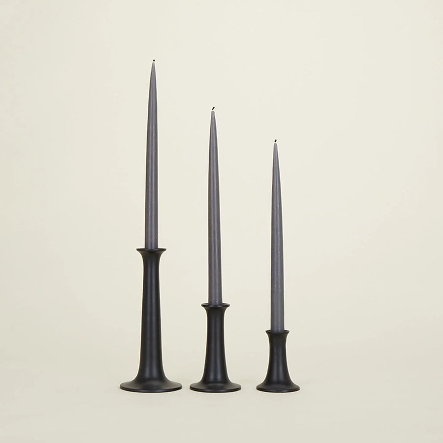 Black Simple Candle Holder