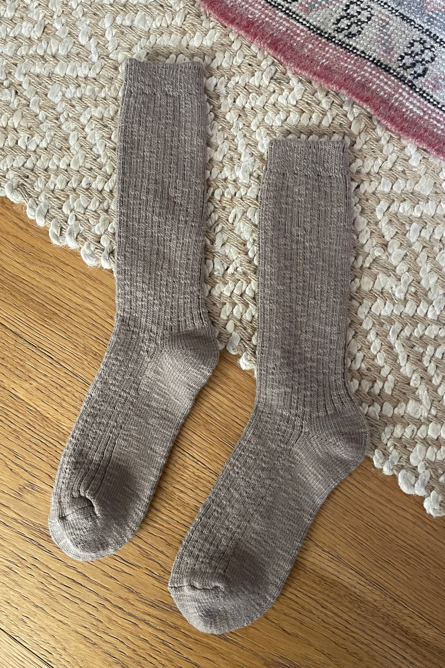 Cottage Socks: Flax