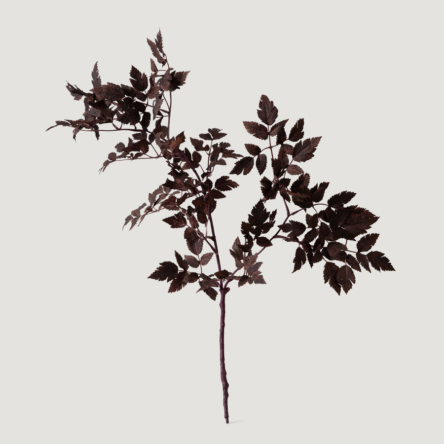 Afloral Plum Artificial Cimicifuga Plant Leaves