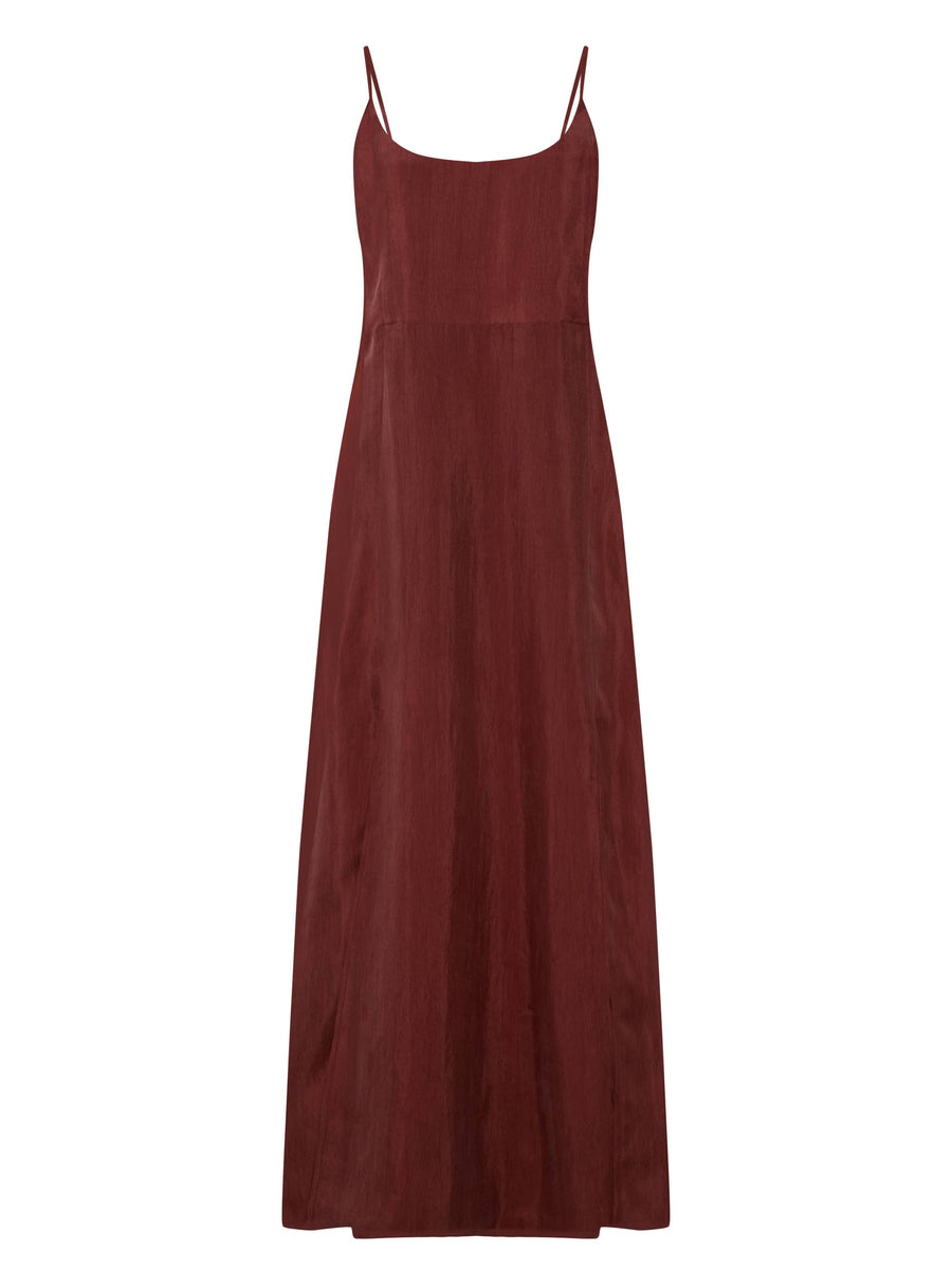 Lucid Midnight Maxi Dress - Burgundy