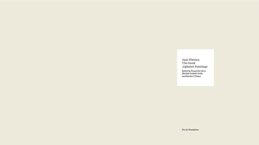 Jack Whitten: The Greek Alphabet Series