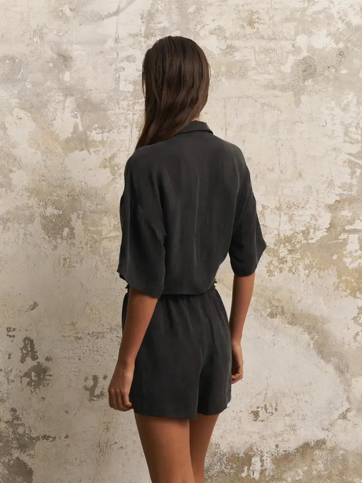 Lucid Tie Shorts - Black