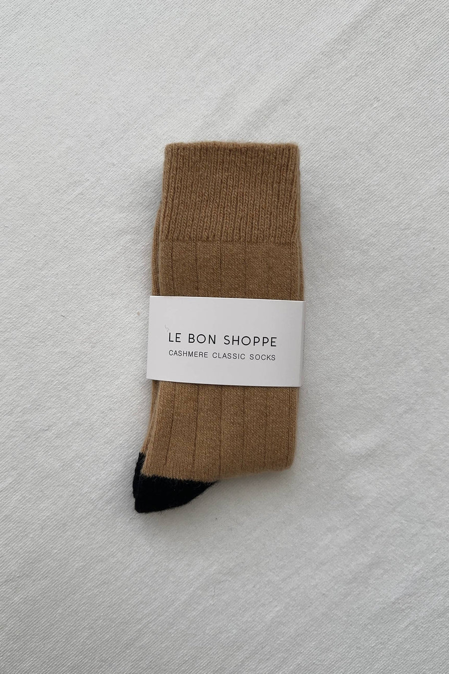 Classic Cashmere Socks: Black