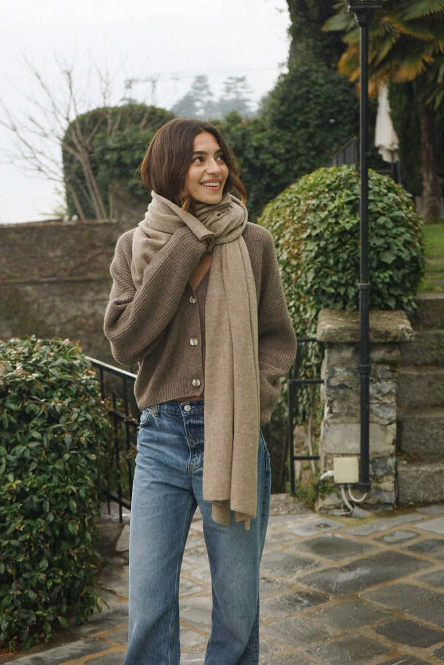 The Mathilda Cashmere Scarf // Rye