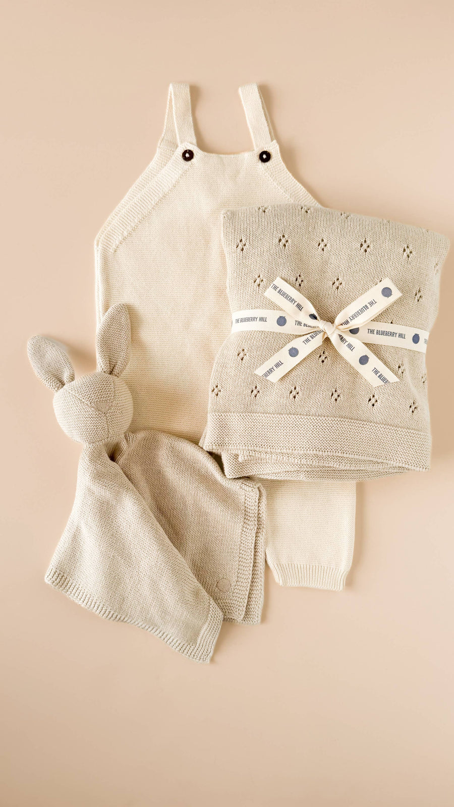 Heirloom Pique Blanket Birch Organic Cotton Baby Gift Summer