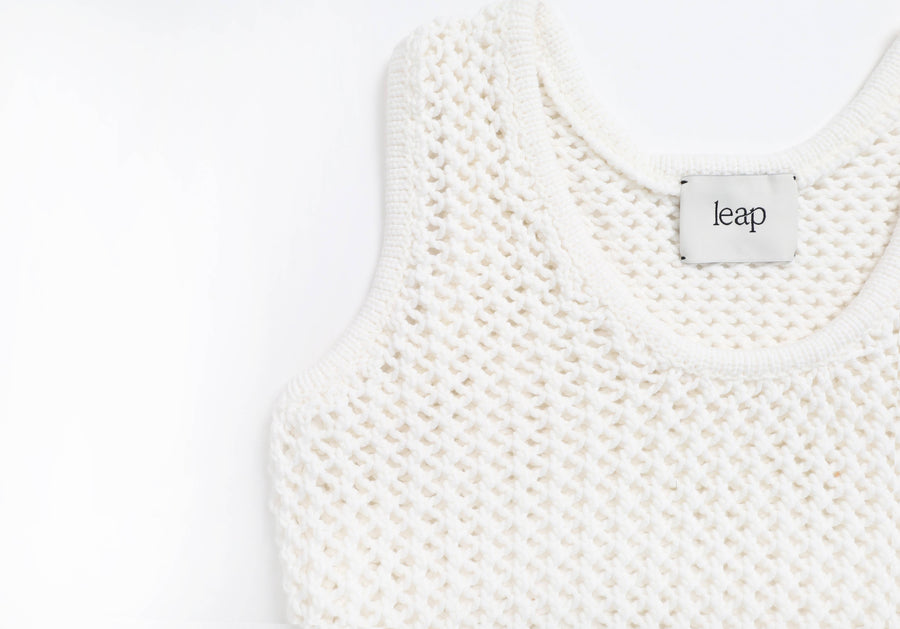 Mona Organic Cotton Knit Tank