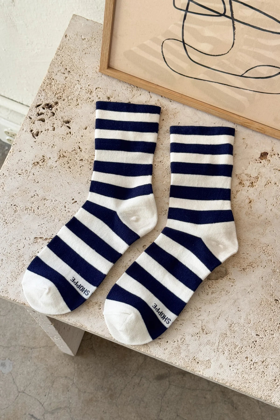 Wally Socks | Navy