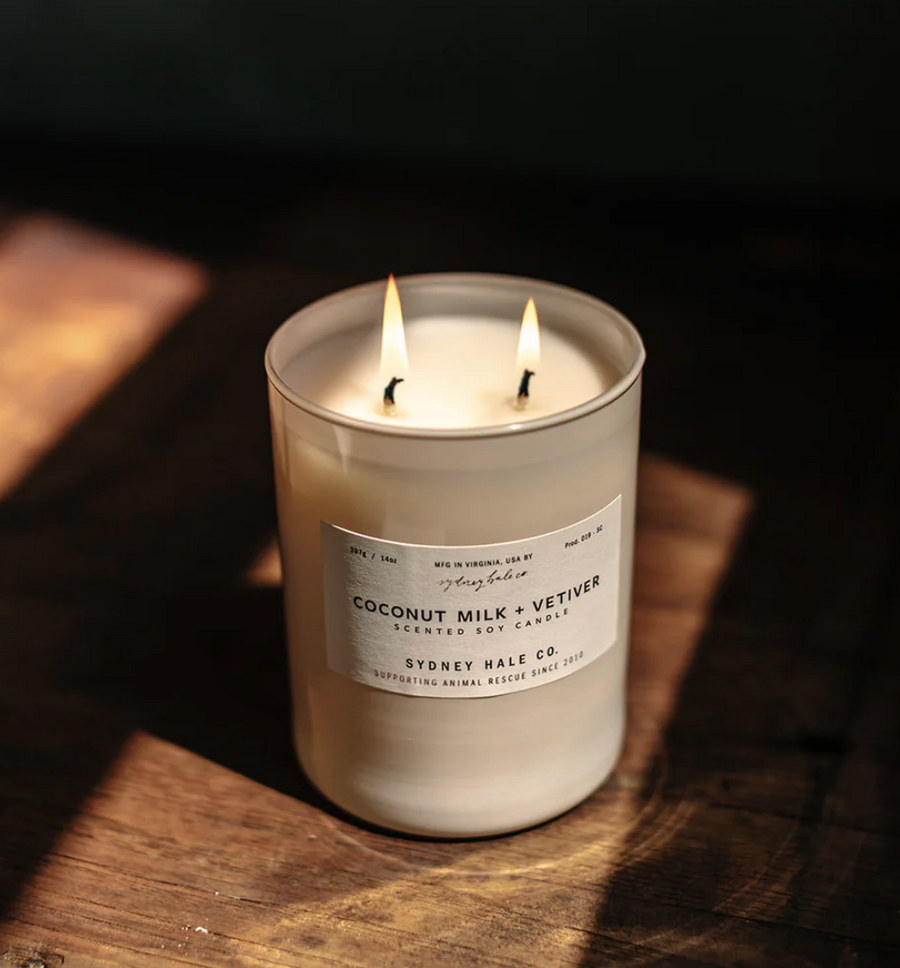 Coconut Milk + Vetiver Candle