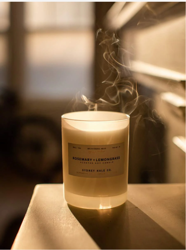 Rosemary + Lemongrass Candle