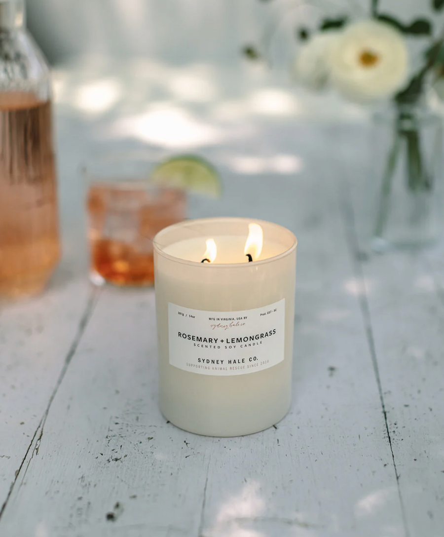 Rosemary + Lemongrass Candle