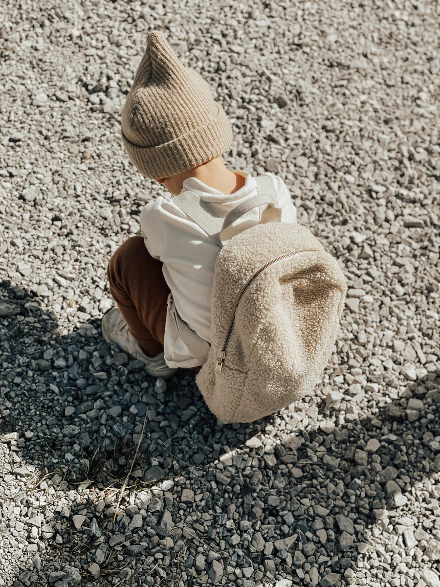 Ecru Teddy Mini Backpack
