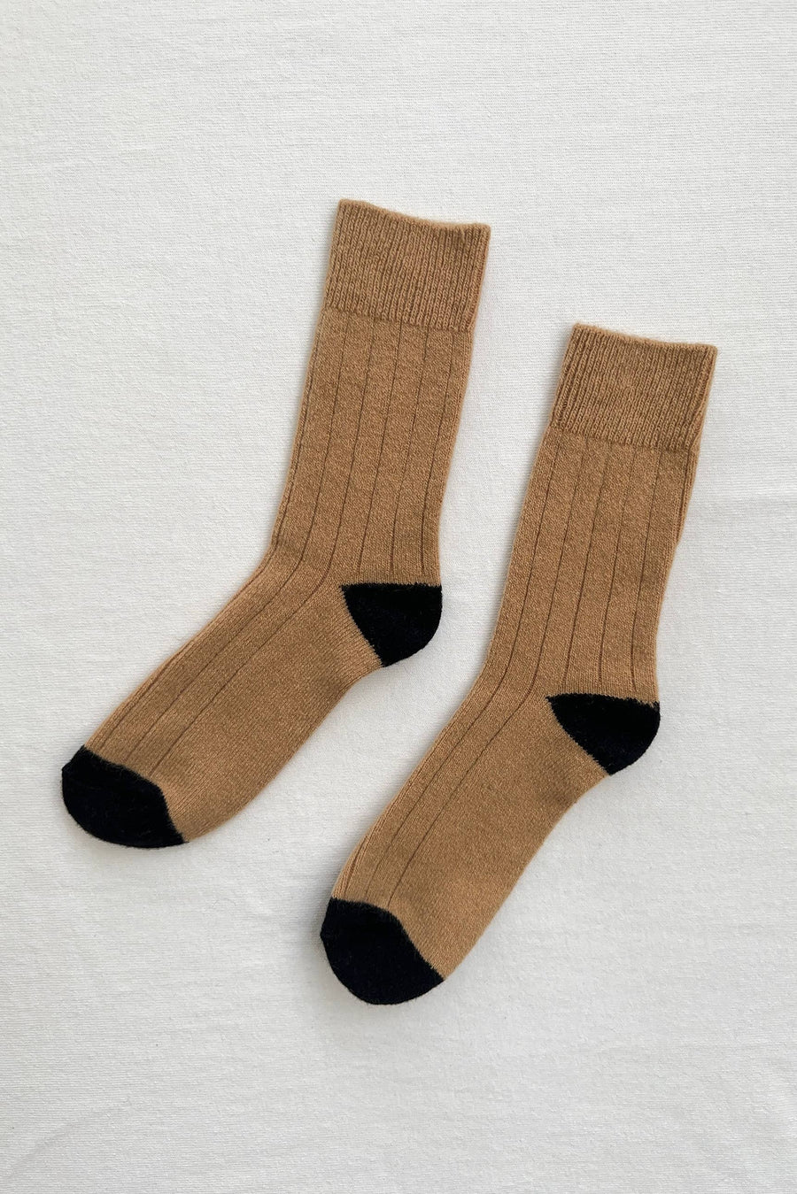 Classic Cashmere Socks: Black