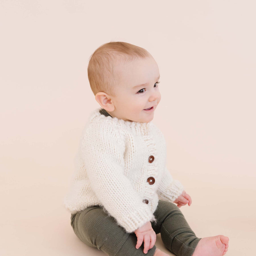 Classic Cardigan Cream