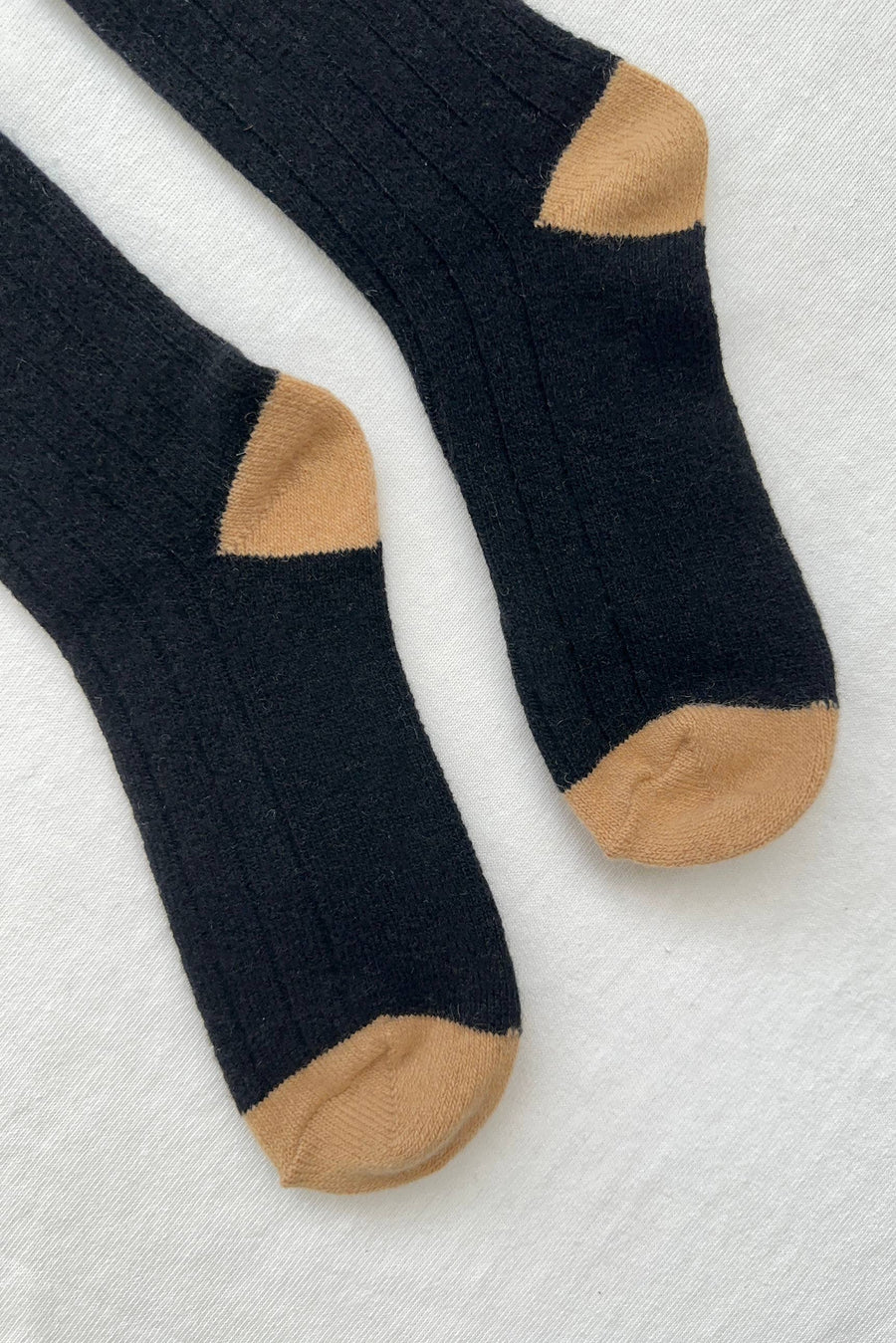 Classic Cashmere Socks: Grey Melange