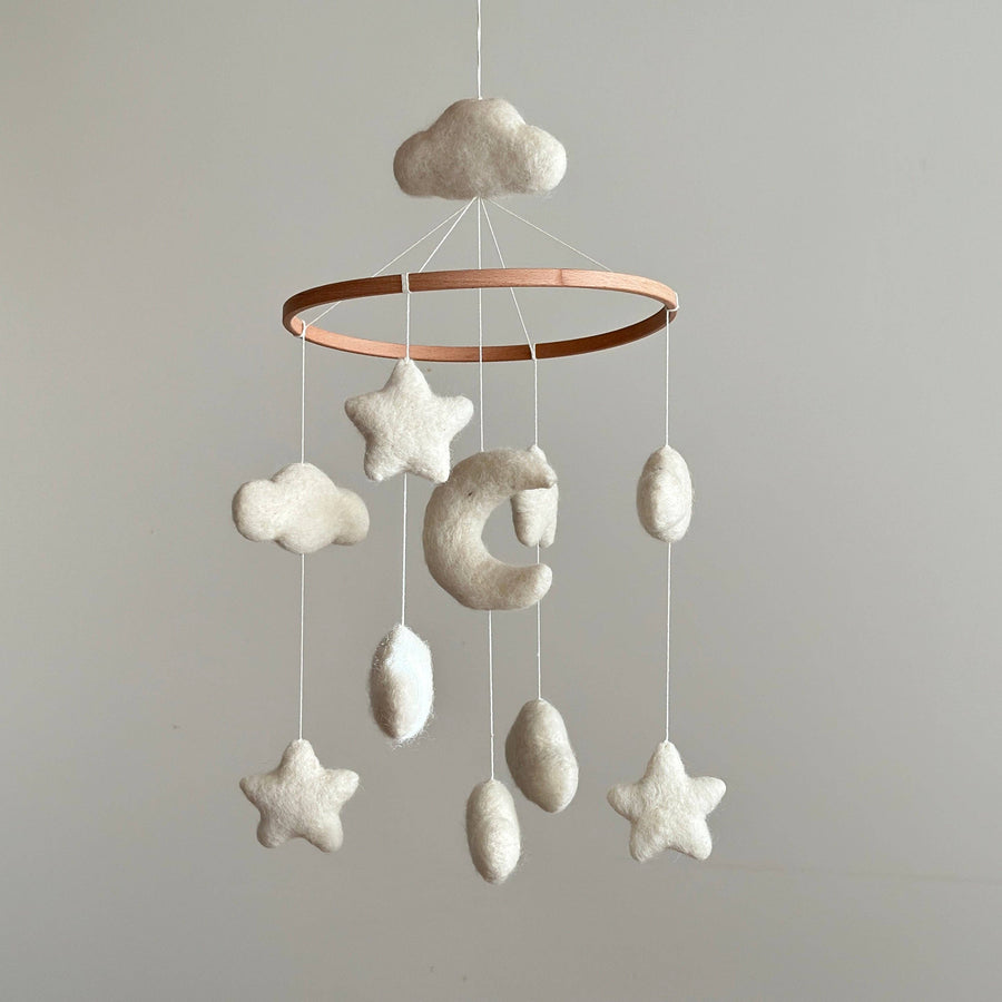 Moon & Stars Baby Mobile