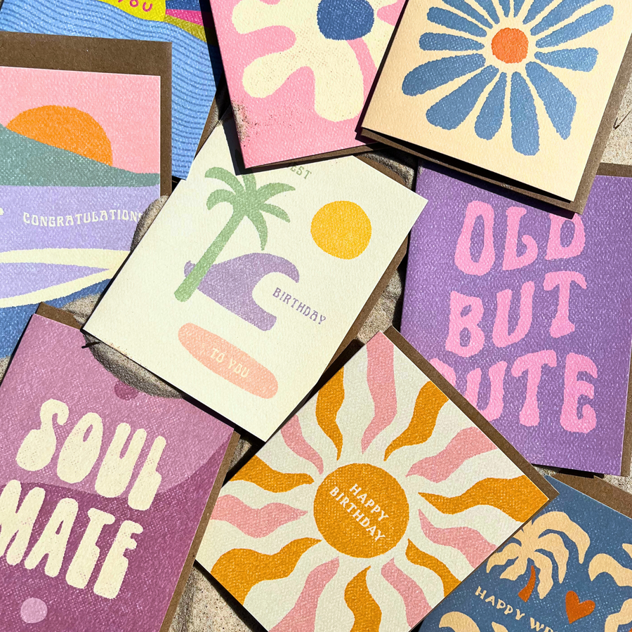 Mega Babe Card | Birthday Card for Her | Love Card