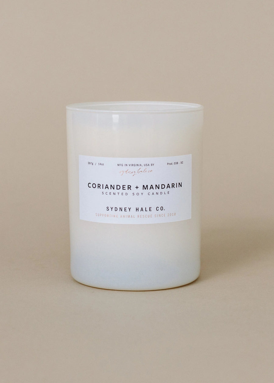 Coriander + Mandarin Candle