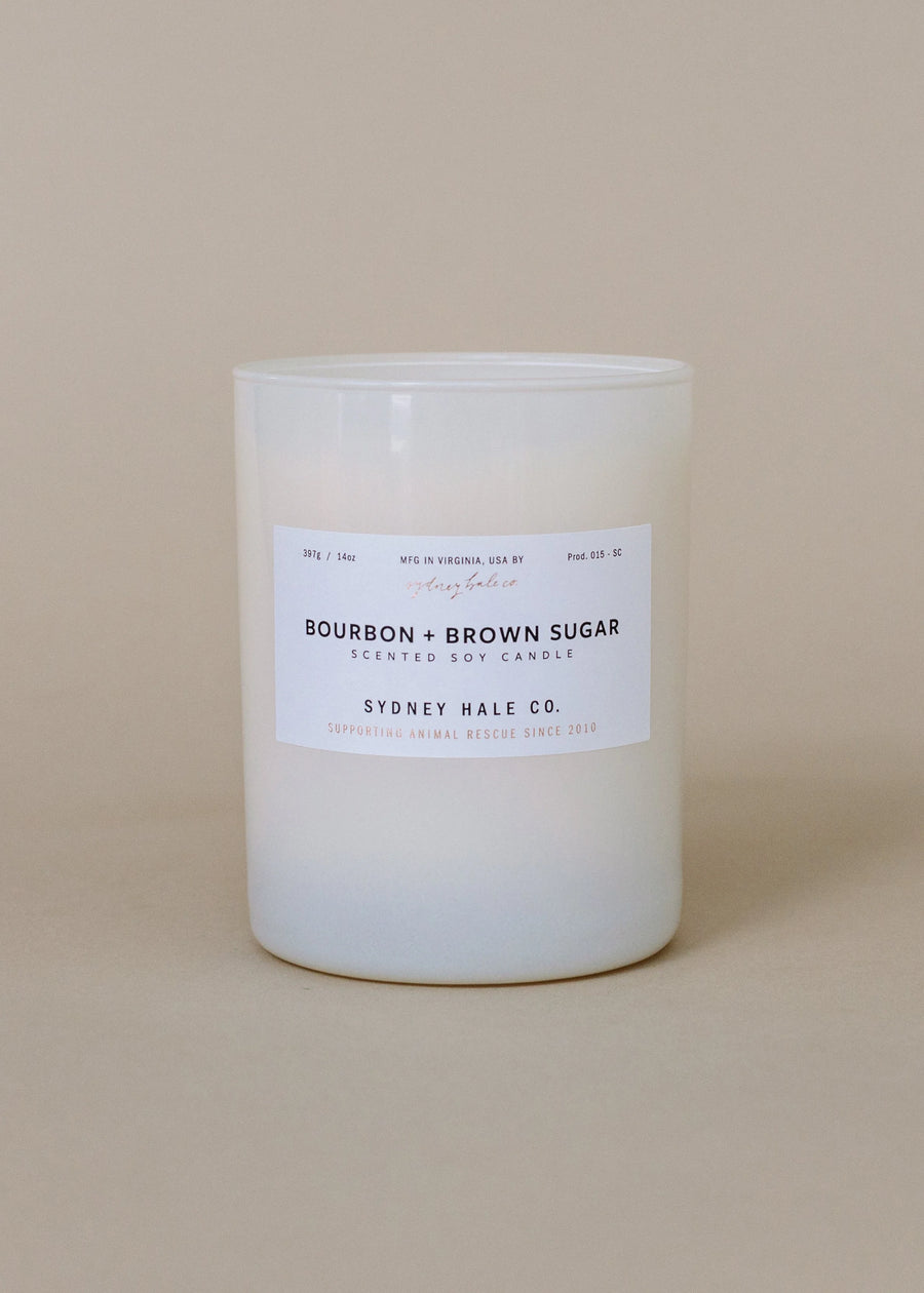 Bourbon + Brown Sugar Candle