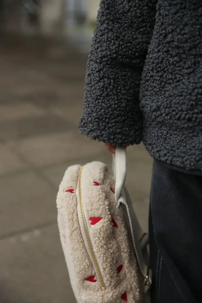 Teddy Hearts Midi Backpack