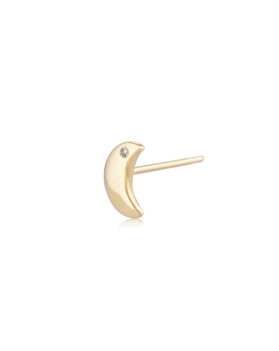 Tiny Moon Studs