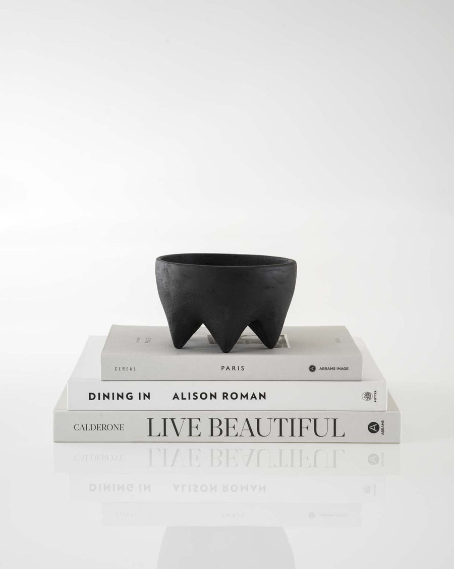 Cast Iron Footed Bowl